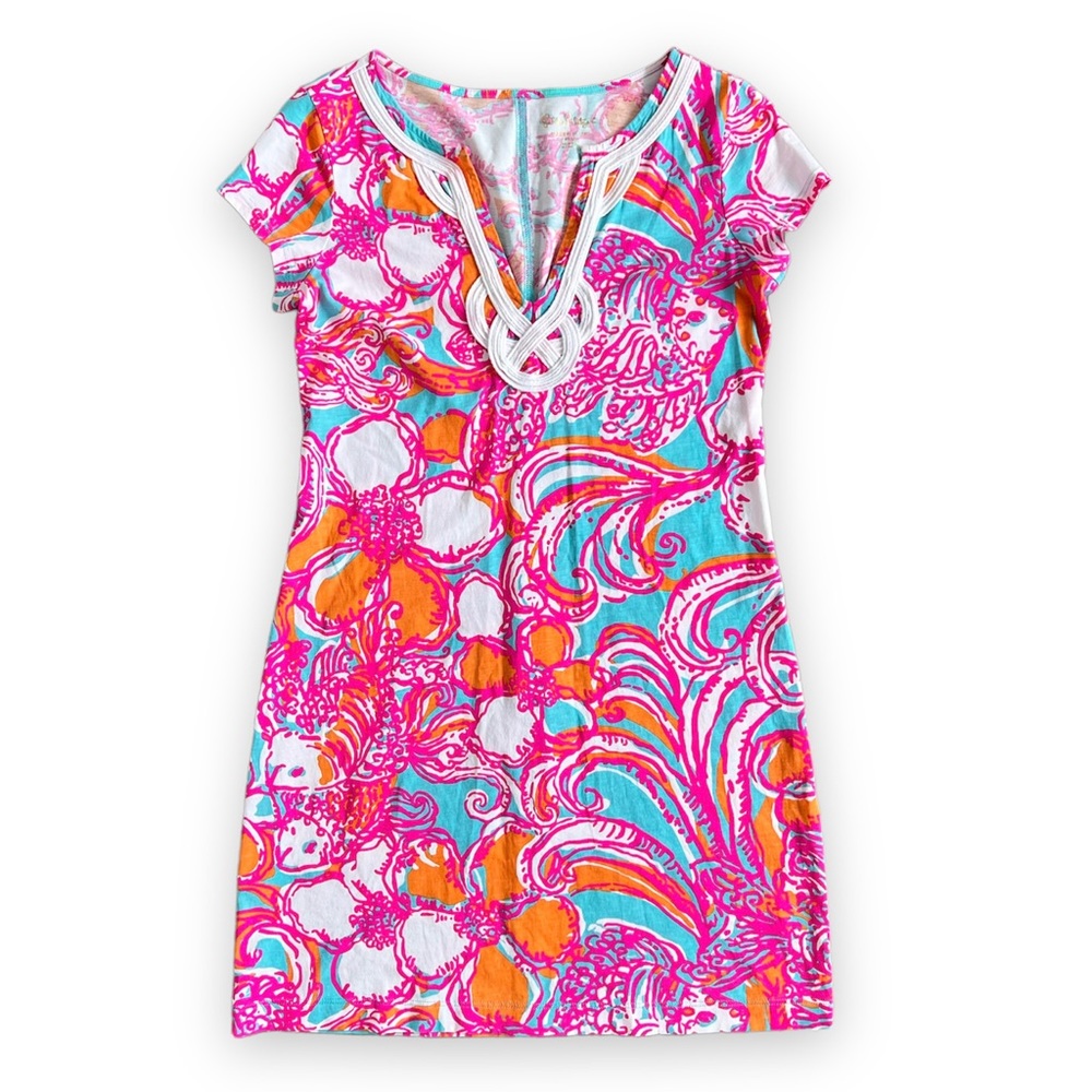 Lilly Pulitzer Brewster Dress Pink Feeling Tanked Size S